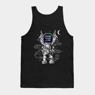 Astronaut Solana Coin To The Moon Crypto Token Cryptocurrency Wallet Birthday Gift For Men Women Kids Tank Top